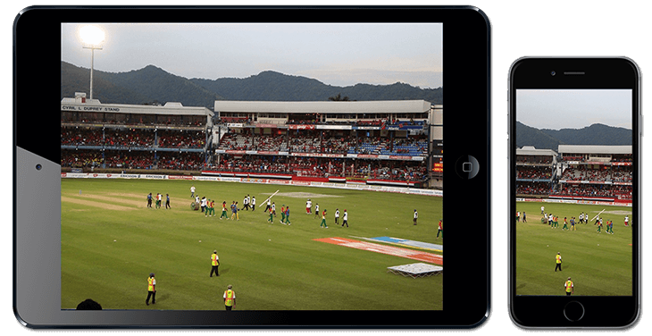 Cricket betting mobile devices