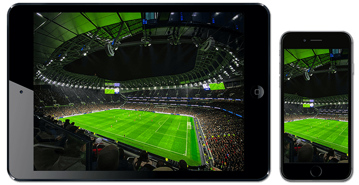 Football betting mobile devices